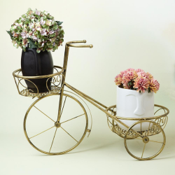 Цветарник за 2 саксии колело на ниска цена от Max-Shop
