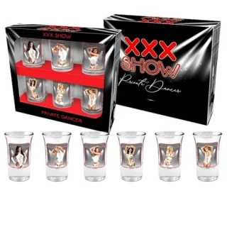 Стриптийз чаши шот ХХХ Show на ниска цена от Max-Shop