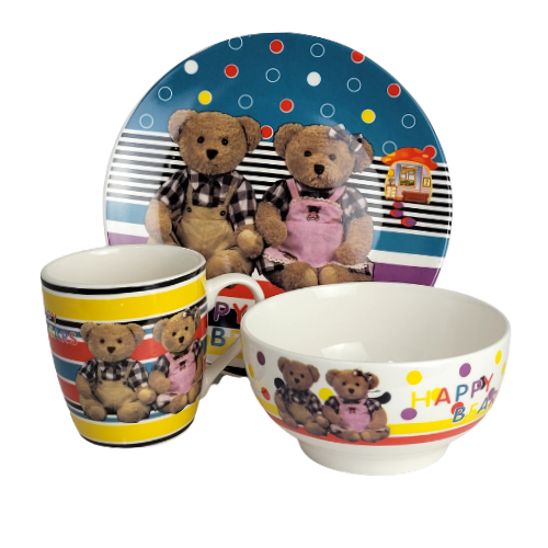 Детски сервиз за хранене Happy Bear на ниска цена от Max-Shop