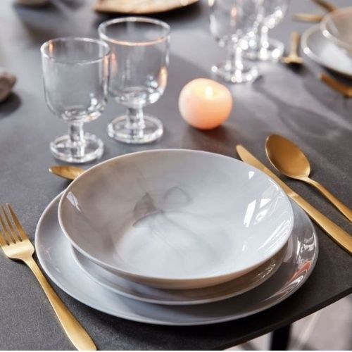 Сервиз за хранене Diwali Marble Luminarc 18 части на ниска цена от Max-Shop