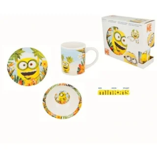 Детски сервиз за хранене Minions на ниска цена от Max-Shop
