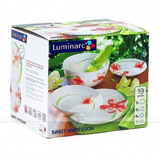 Луксозен сервиз за хранене Sweet Impression Luminarc