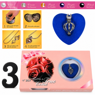 Подаръчен комплект перла на любовта с колие LOVE