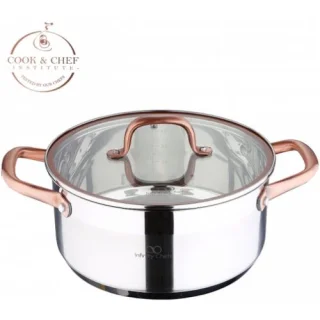 Тенджера Bergner Infinity Chefs Copper, 24 см, 4.5 литра