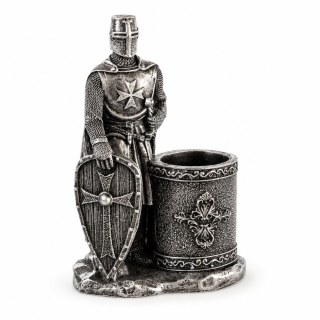 Декоративен моливник фигура на рицар с меч и щит