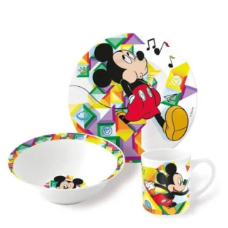 Детски сервиз за хранене Mickey Mause на ниска цена от Max-Shop