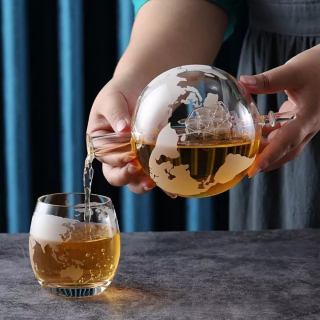Глобус-декантер - Globe Decanter Set Deluxe
