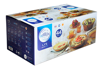Комплект дуралекс Vermel 44 части на ниска цена от Max-Shop